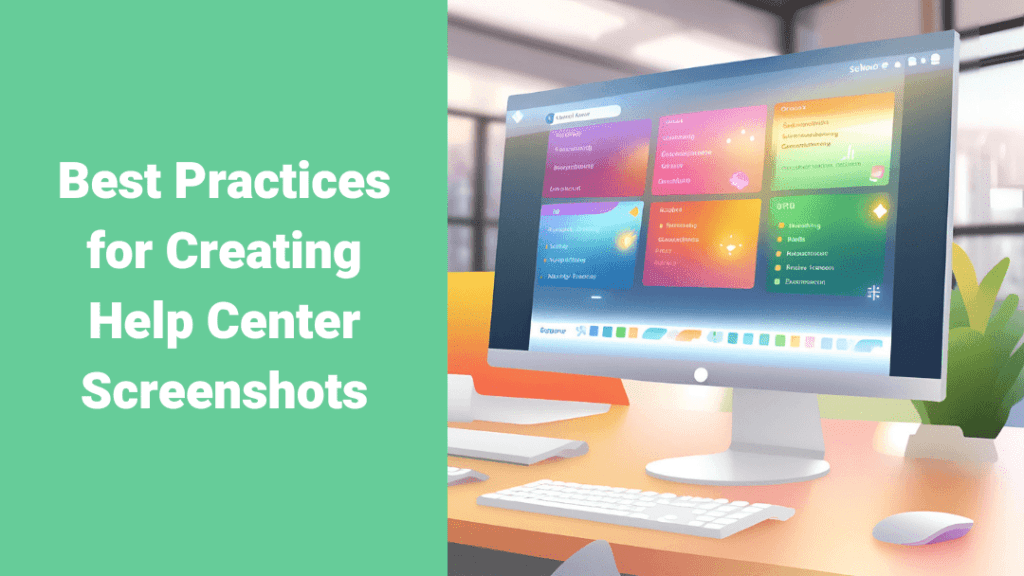 best practices for creating help center screenshots